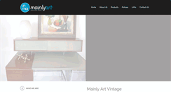 Desktop Screenshot of mainlyart.com